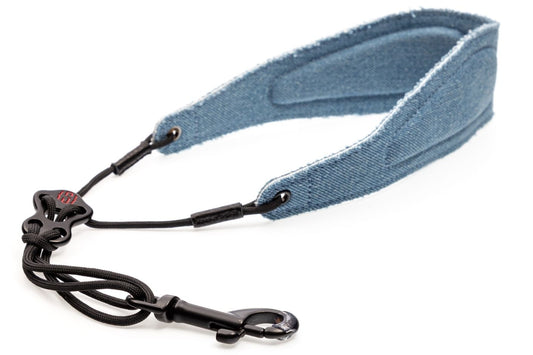 SLAVIK MUSIC "COMFORT II" - pasek do saksofonu - JEANS