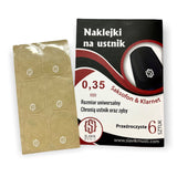 SLAVIK MUSIC 0,35mm - naklejki na ustnik (6szt)