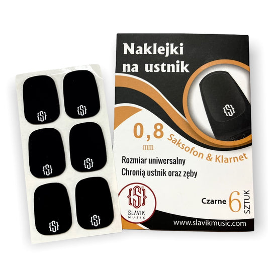 SLAVIK MUSIC 0,8mm - naklejki na ustnik (6szt)
